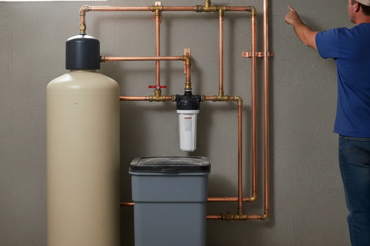 Whole-house water treatment system installed in Carversville